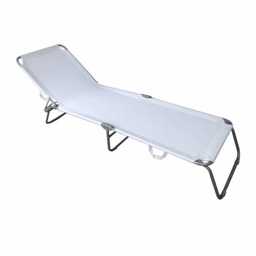 2 x LETTINO IN ACCIAO KATIA BIANCO