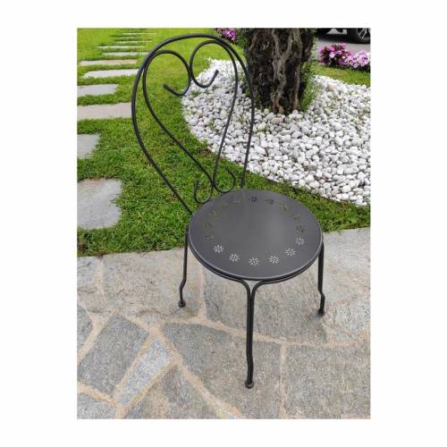 4 x SEDIA SORRENTO NERO OPACO  015797