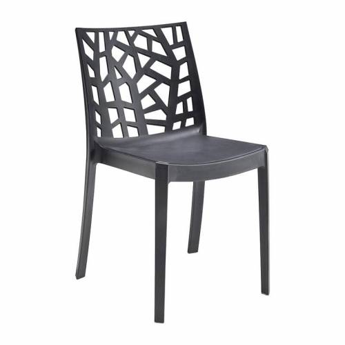 SEDIA RESINA MATRIX NERO GRAFITE