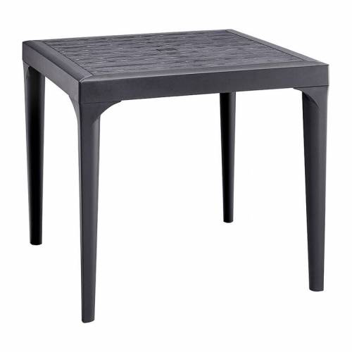 TAVOLO RESINA MALMO 80X80XH74CM...
