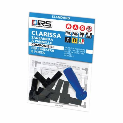 BL 4 ANGOLI + ROTELLA P/ZANZARIERA...