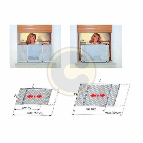 SET 4 SCORREVOLI P/ZANZARIERA...