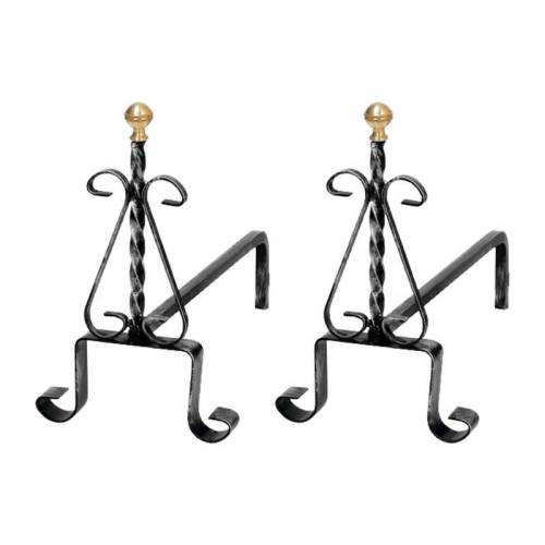 COPPIA ALARI TORCIGLIONE 1093/40