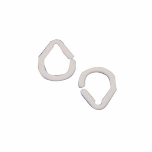 18 x ANELLI P/TENDA DOCCIA BIANCO 16 PZ