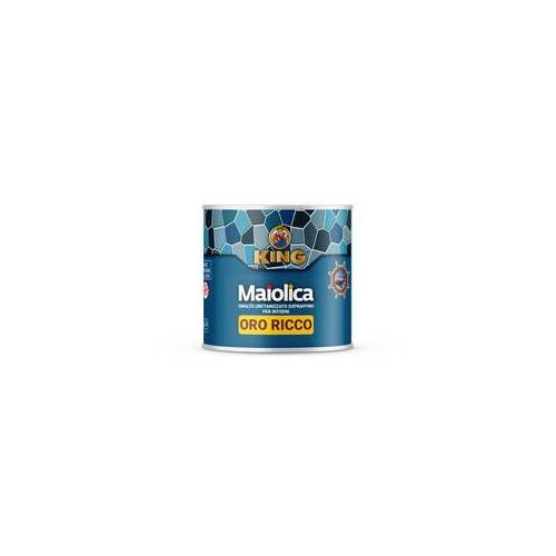 6 x SMALTO MAIOLICA ORO...