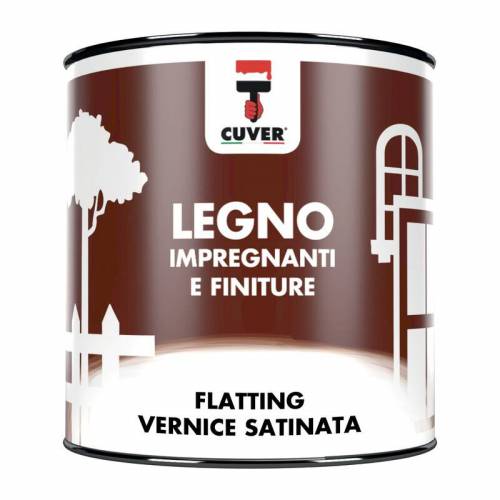 6 x FLATTING CUVER VERNICE SATINATA...
