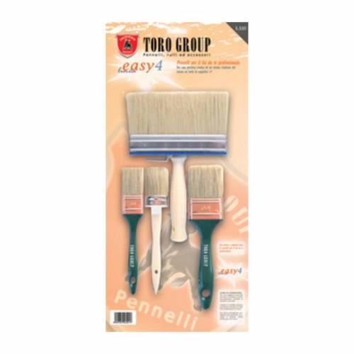 SET 4 PENNELLI SETOLA BIONDA EASY4...