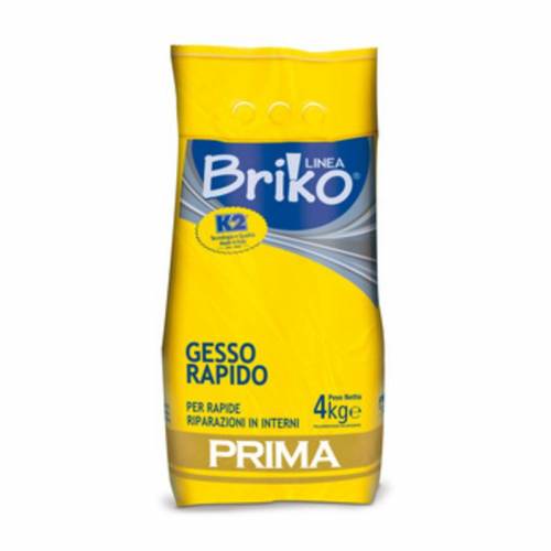4 x LINEA BRIKO GESSO RAPIDO DA  4 KG
