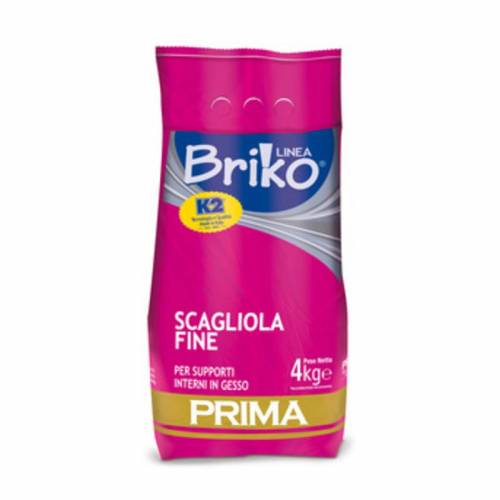 4 x LINEA BRIKO SCAGLIOLA FINE DA  4 KG