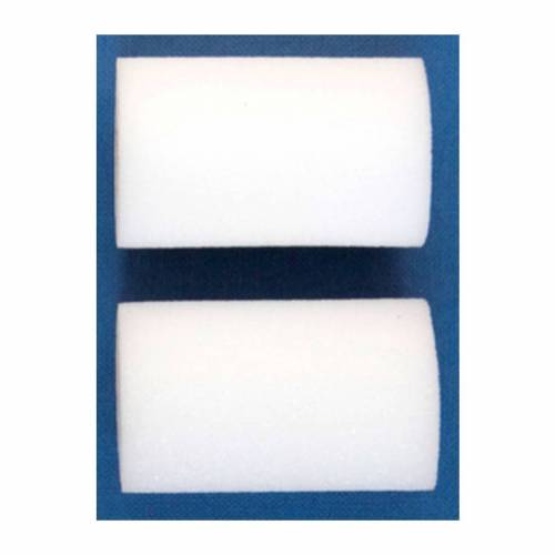 CONF. 2 RULLINI SPUGNA BIANCA  5 CM...
