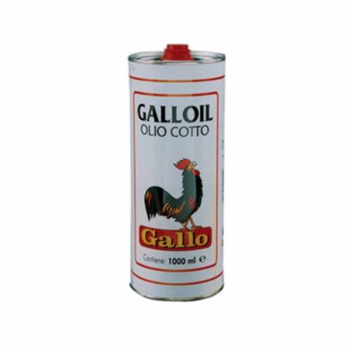 4 x OLIO DI LINO COTTO GALLO DA 5 L