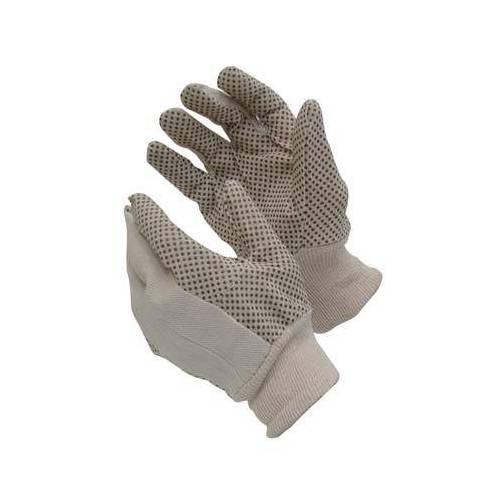 12,0 x GUANTO PVC NERO PUNTINATO