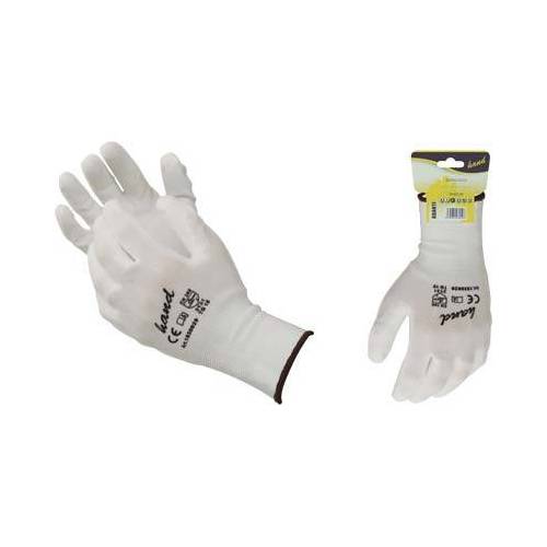 12,0 x GANT EN POLYURÉTHANE BLANC WORKIT