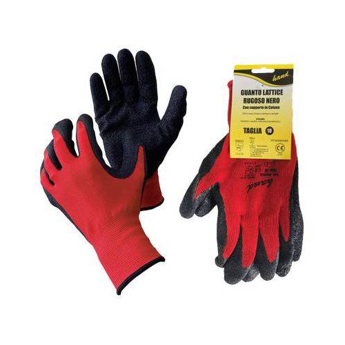 12,0 x GUANTO LATTICE RUGOSO NERO HV...