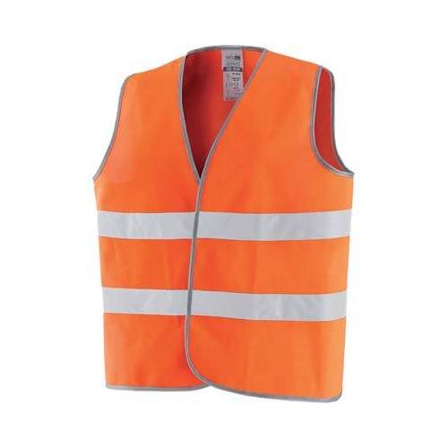 5,0 x GILET ALTA VISIBILITA ARANCIO