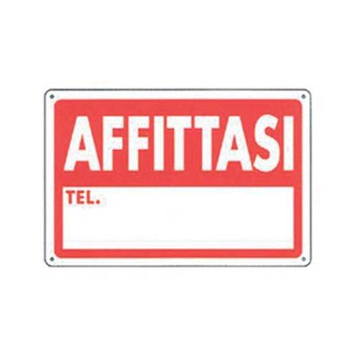 10,0 x TARGA SEGNALETICA AFFITTASI