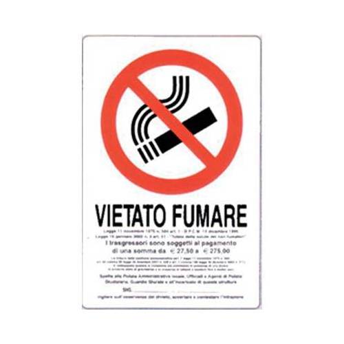 10,0 x TARGA SEGNALETICA VIETATO...