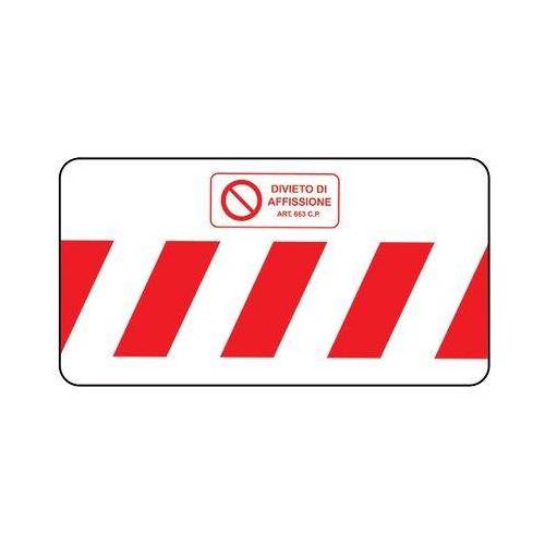 Panneau signalétique « Interdiction...