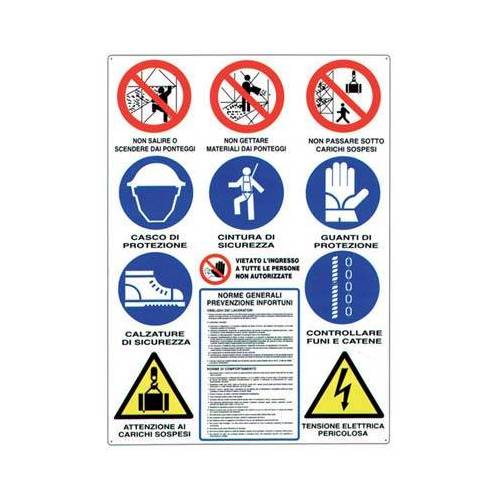 5,0 x PANNEAU DE SIGNALISATION...