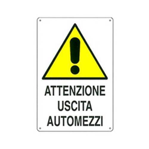 10,0 x TARGA SEGNALETICA USCITA...