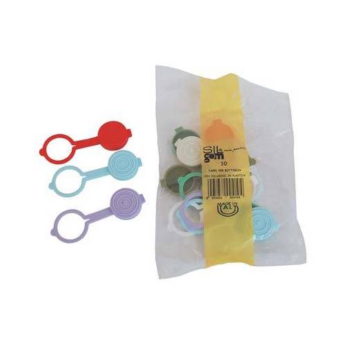15,0 x TAPPO PVC + ANELLO X BOTTIGLIA