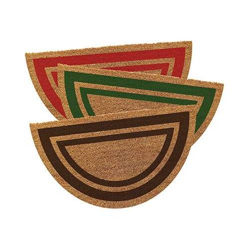 2,0 x PAILLASSON BORD 14 DEMI-LUNE