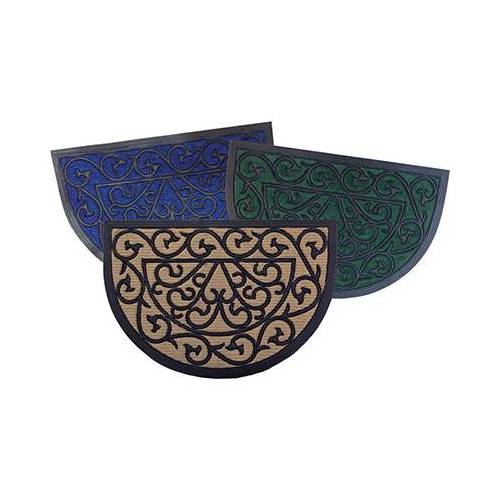 2,0 x PAILLASSON POLY WEB DEMI-LUNE