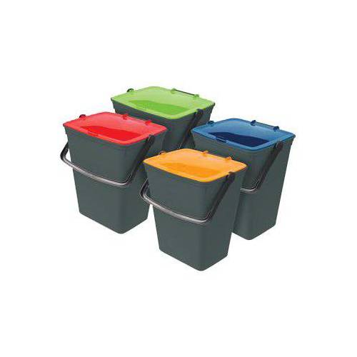 PATTUMIERA IMMONDIZIA ECOLOGICO SET 4