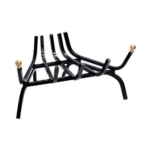 BRÛLE-BOIS D'ANGLE POUR CHEMINÉE