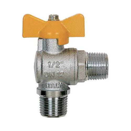 2,0 x VALVOLA SFERA GAS A SQUADRA 060...