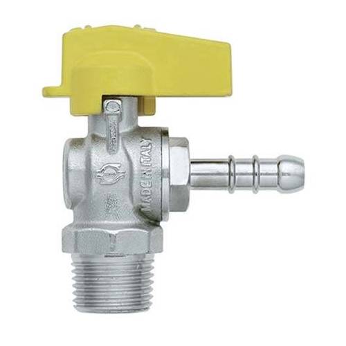 VALVE À BILLE POUR GAZ À ANGLE DROIT...