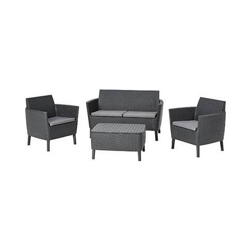 ENSEMBLE SALON EN ROTIN SALEMO KETER