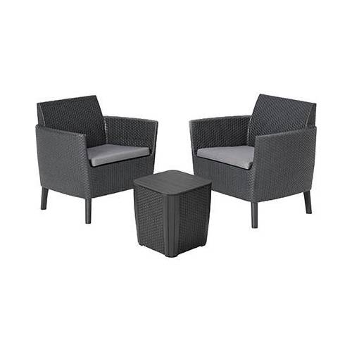 SET SALEMO BALCONY KETER EN ROTIN