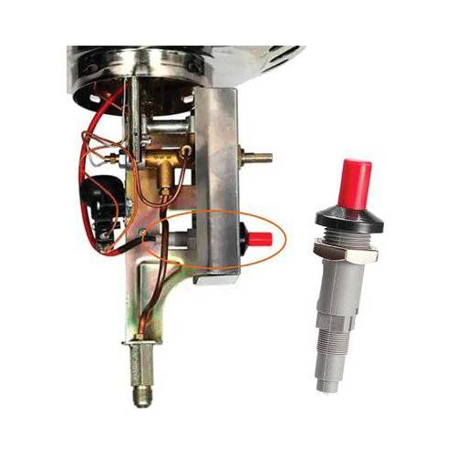 ALLUMAGE DU POÊLE À GAZ GPL À CHAPEAU...