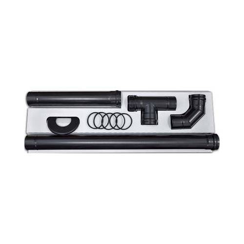 TUBO PELLET NERO OPACO KIT SAVE