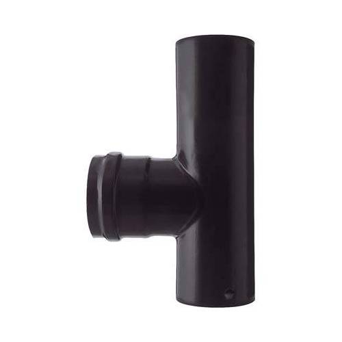 TUYAU EN TÉE PELLET MMF NOIR MAT SAVE