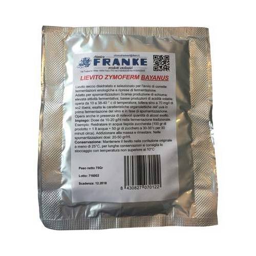 5,0 x LIEVITO ENOLOGICO ZYMOFERM...