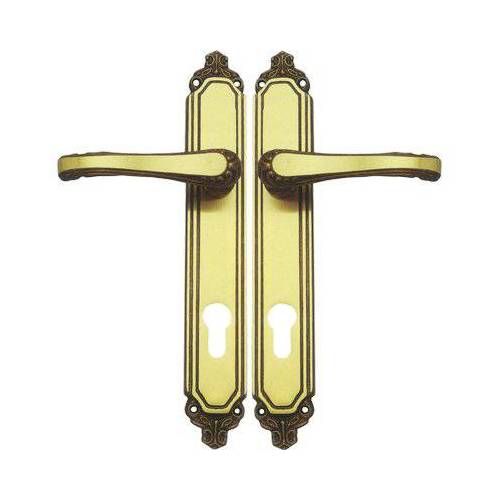 MANIGLIA EXPORT PLACCA FORO SAGOMATO