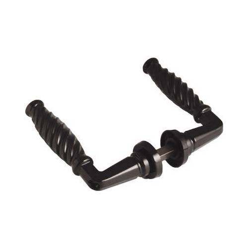 10,0 x POIGNÉE DE PORTE MÉTALLIQUE À...