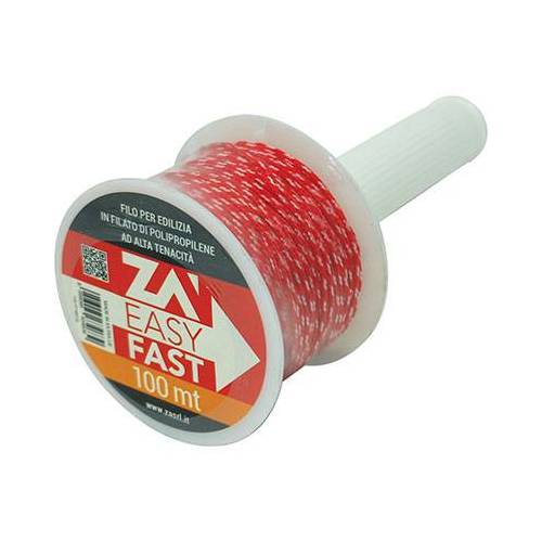 5,0 x FILO EDILIZIA BIANCO/ROSSO...