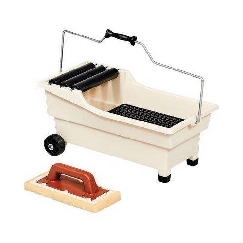 BAIGNOIRE DE LAVAGE + RACLOIR PROFESS...