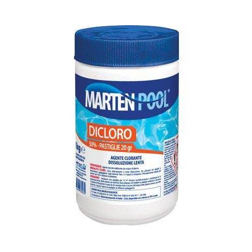 3,0 x DICLORO X PISCINE COMPRIMÉS MARTEN