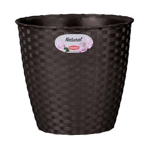 4,0 x VASO RATTAN TONDO NATURAL...