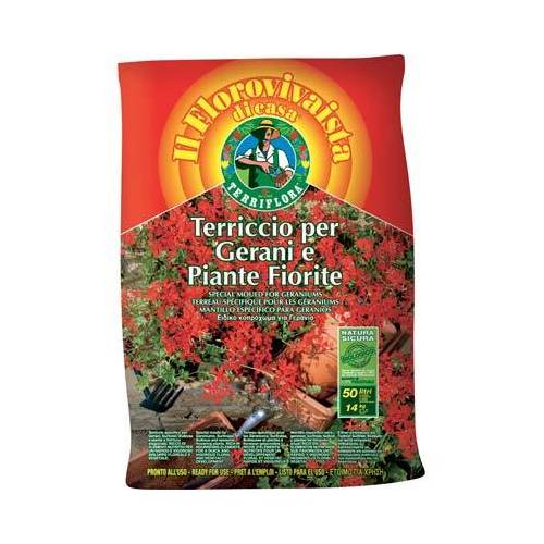 TERREAU POUR GÉRANIUMS ET PLANTES À...