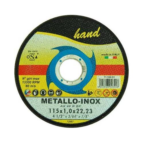 50,0 x DISCO ABRASIVO TAGLIO FERRO HAND