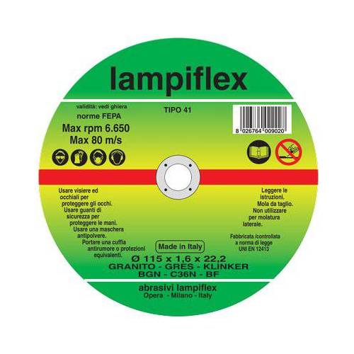 25,0 x DISQUE ABRASIF POUR COUPE DE...