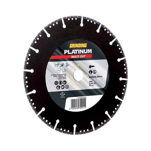 DISQUE DIAMANTÉ MULTI CUT PLATINUM...