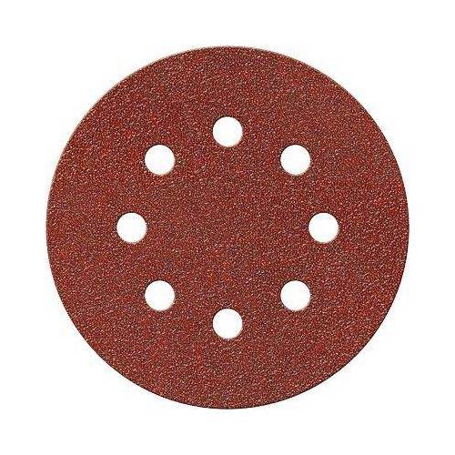 DISQUE ABRASIF FIBRÉ VELCRO 8 TROUS...