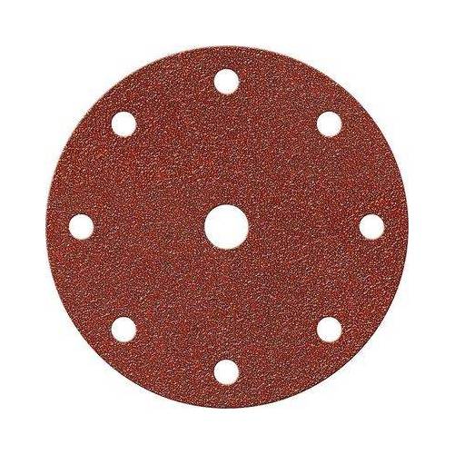 DISQUE ABRASIF FIBRÉ VELCRO 9 TROUS...
