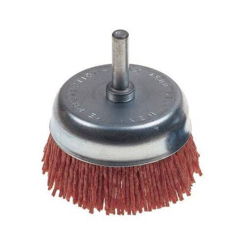 SPAZZOLA FIBRA A TAZZA + GAMBO PG